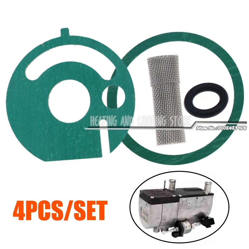 4 Pz/Set Kit Di Servizio Riscaldatore Di Parcheggio Diesel Per Eberspacher Hydronic D5Wz D5Ws D3Wz B4Wsc Guarnizione Filtro O-Ring