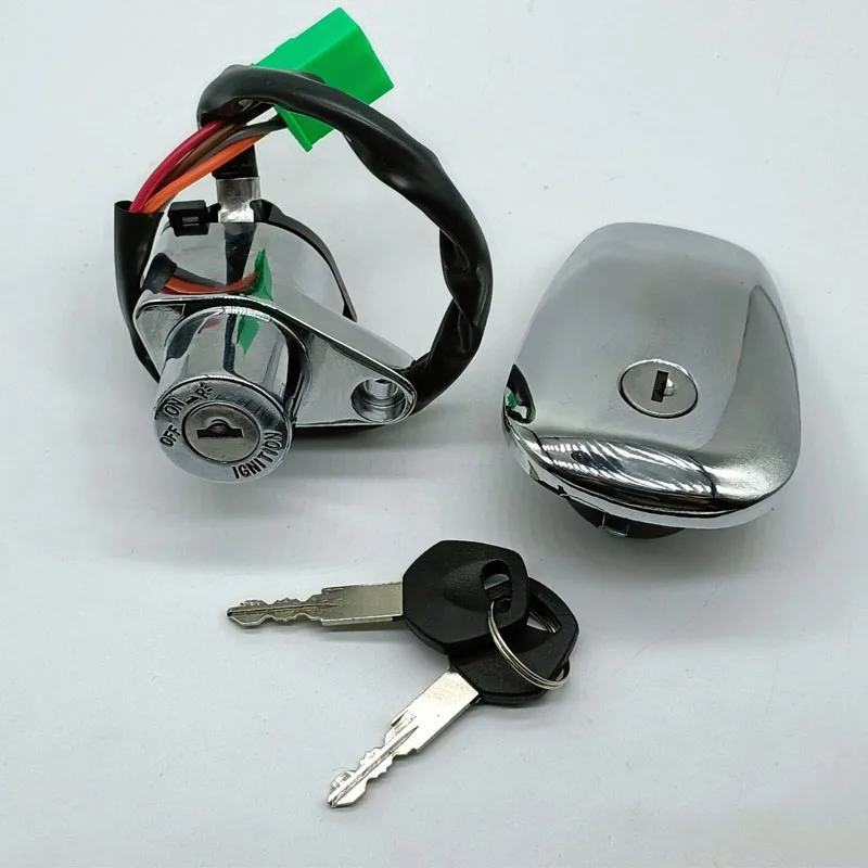 Interruttore Di Accensione Chiave Tappo Gas Carburante Per Suzuki Vs750 Intruder 750 1985-1991 Vs800 Intruder 800 1992-04 Vs1400 Intruder 1400 1987-04