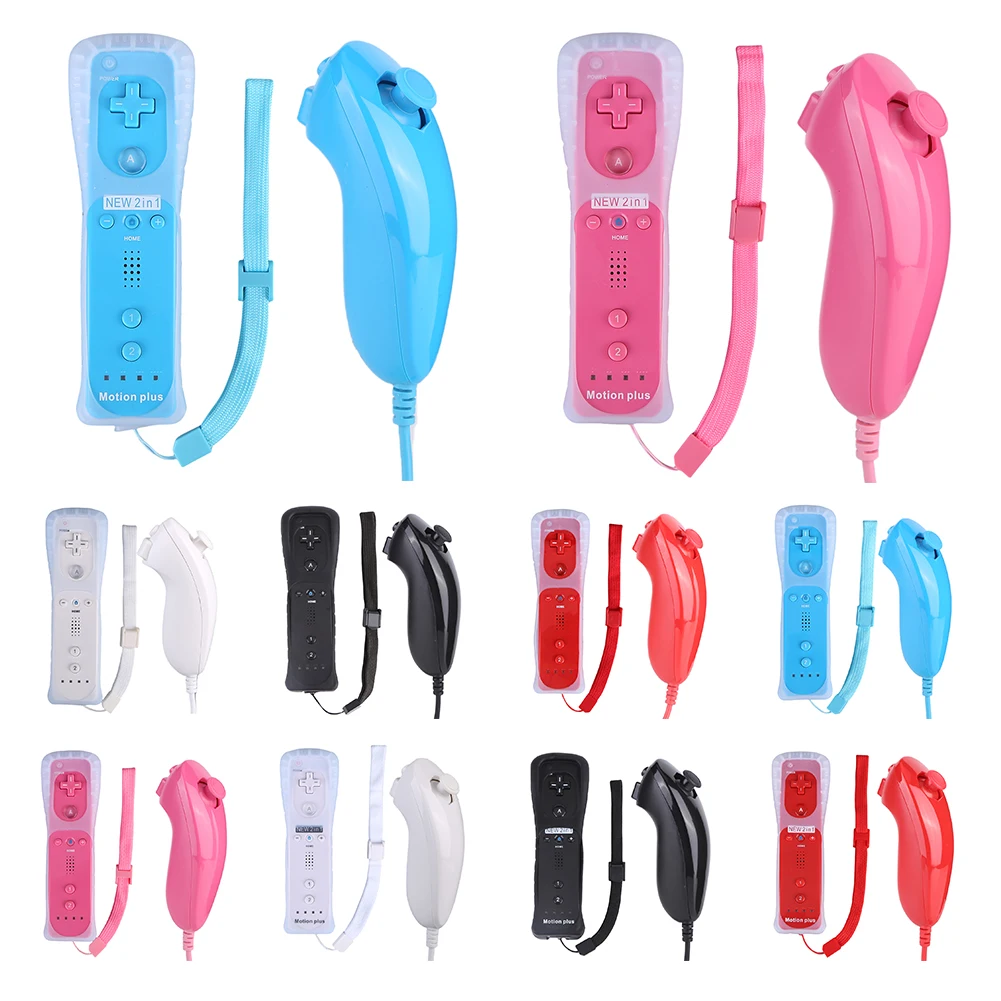 ٵ Wii/Wii U ̽ƽ, 2 in 1  ,  Nunchuck ̽ƽ,   Ʈѷ