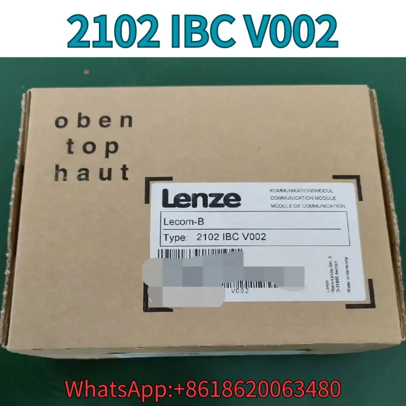 

Brand-new 2102 IBC V002 Communication Panel Fast Shipping