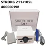 65W Nail Drill Strong 211 Manicure Machine Pedicure Tool 45K STRONG 210 102L 120II H37L1 Marathon Handpiece Nail File Equipment 5