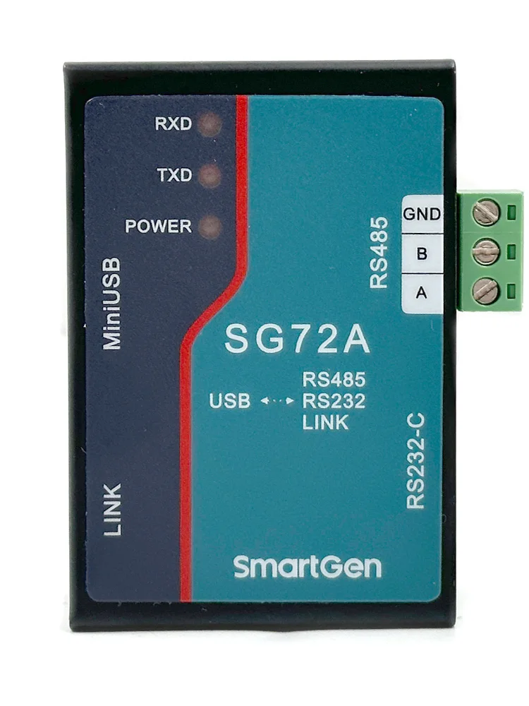 

SG72A Generator Controller USB RS485 232 Communication PLC Connector Conversion Module