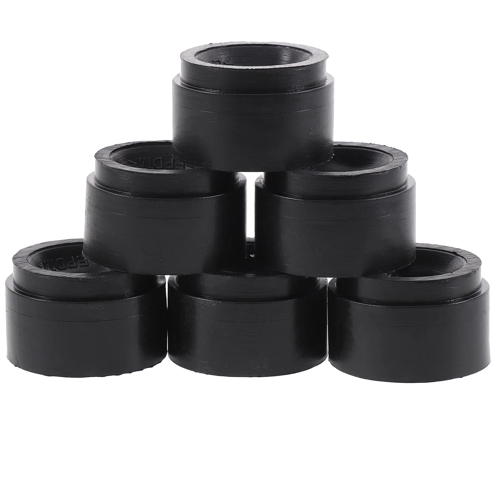 

6pcs Auto Engine Cover Shock-proof Gasket Protection Pad Engine Muffler Pad