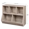 Children's Bookshelf, Toy Storage Cabinet, 35.4 "L Storage Cabinet, Suitable for Children's Rooms, Game Rooms, Kindergartens 5