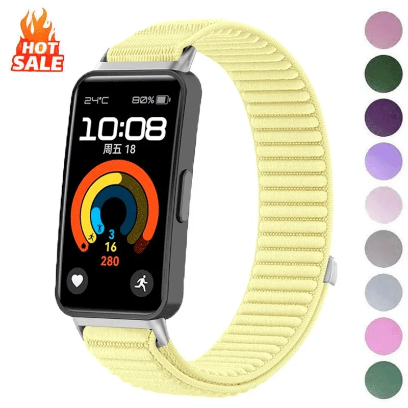 Nylon-Schlaufenband für Huawei Watch 10, 9, 8, elastisches Armband für Huawei Band 8, 9, 10, Smartwatch, Sportarmband, Ersatzzubehör