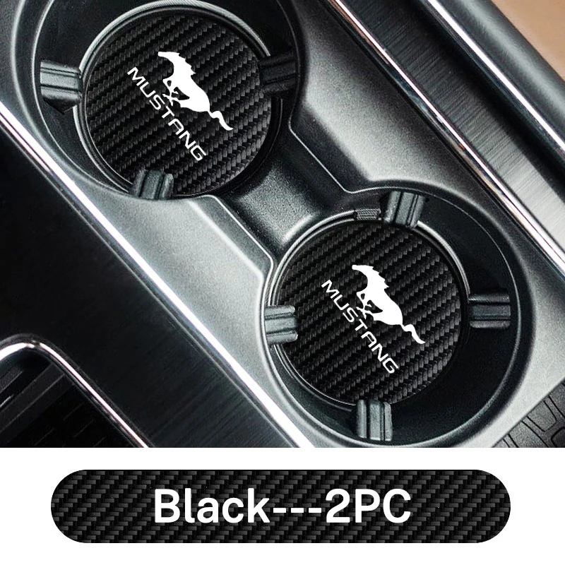 2 قطعة كوستر السيارة حامل أكواب الماء الحصير وسادة...