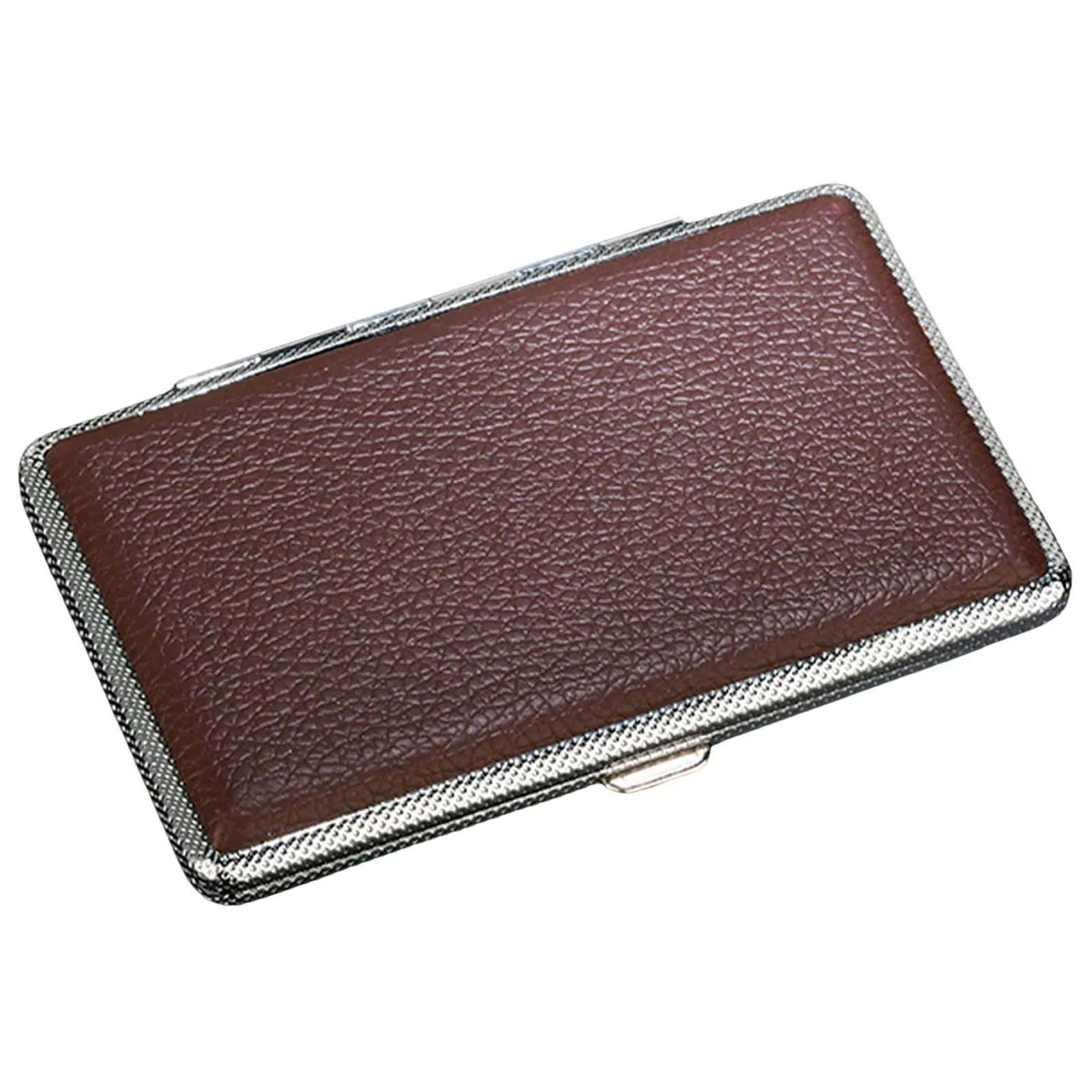 Zigarettenetui aus PU-Leder, tragbar, 20 Stäbchen Kapazität, Zigarettenspitze für Männer und Frauen, Box für Raucherzubehör – Detail 1