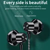 EARDECO 3.5MM Wired Headphones with Microphone In-ear Headphones Wired Earphone Earbuds HiFi Bass Stereo Music Headset Earpiece 5