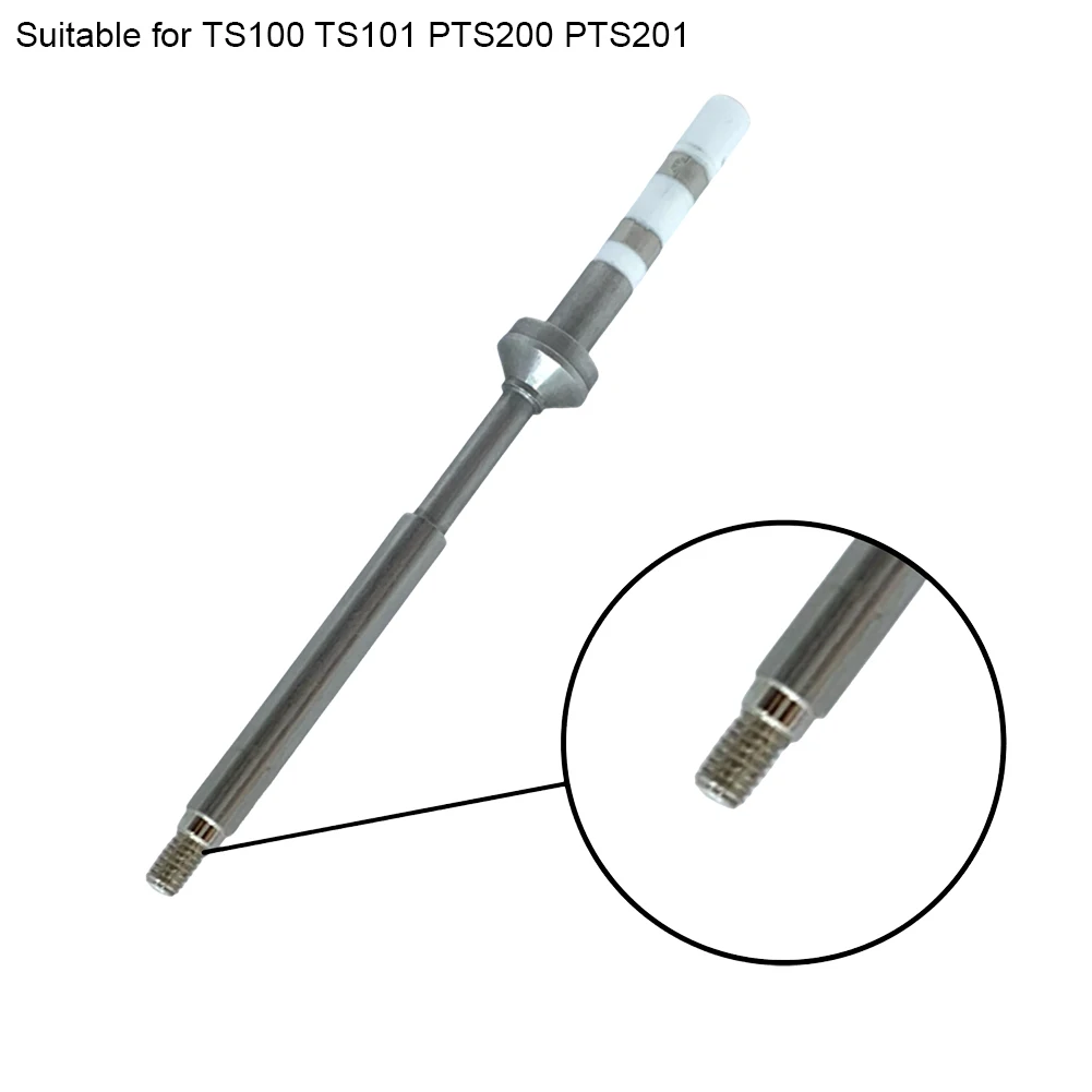 TS100 Soldering Iron Tip M2-M8 Brass Hot Melt Nut Insertion Kit 3D Print Accessory for TS100 TS101 PTS200 PTS201 Soldering Iron
