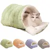 Cat Nest Four Seasons Universal Removable And Closed Cat Bed Winter Dog Nest Warm Sleeping Bag With Thick Velvet Pet Supplies 2