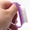 Cleaning Nail Brush Tools File Nail Art Manicure Pedicure Soft Remove Dust Plastic Dust Cleaning Brushes 6