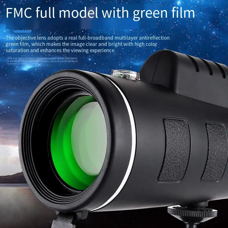 

40X60 Military Zoom HD Powerful Binoculars Long Range Portable Professional Telescope Monocular Low Night Vision for Hunting