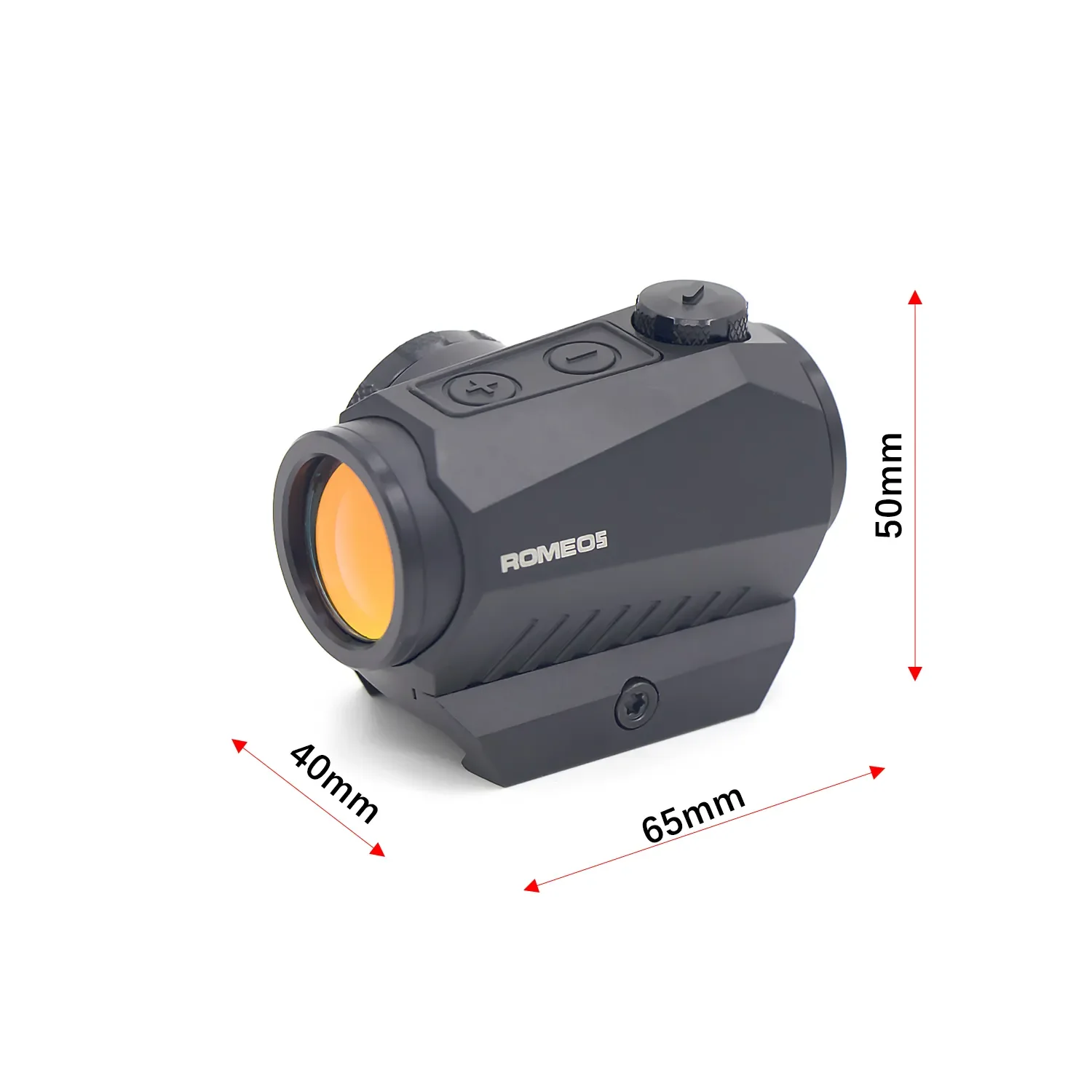 1x20mm ROMEO5 Red Dot Sight Holographic Reflex Compact 2 MOA Airsoft Riflescope Hunting Scope