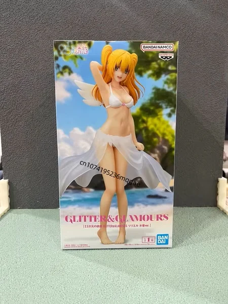 In Stock Bandai 2.5 Dimensional Seduction RIRISA AMANO Lily Elu Ariel Anime Action Figures Model GLITTER & GLAMOURS Ornaments