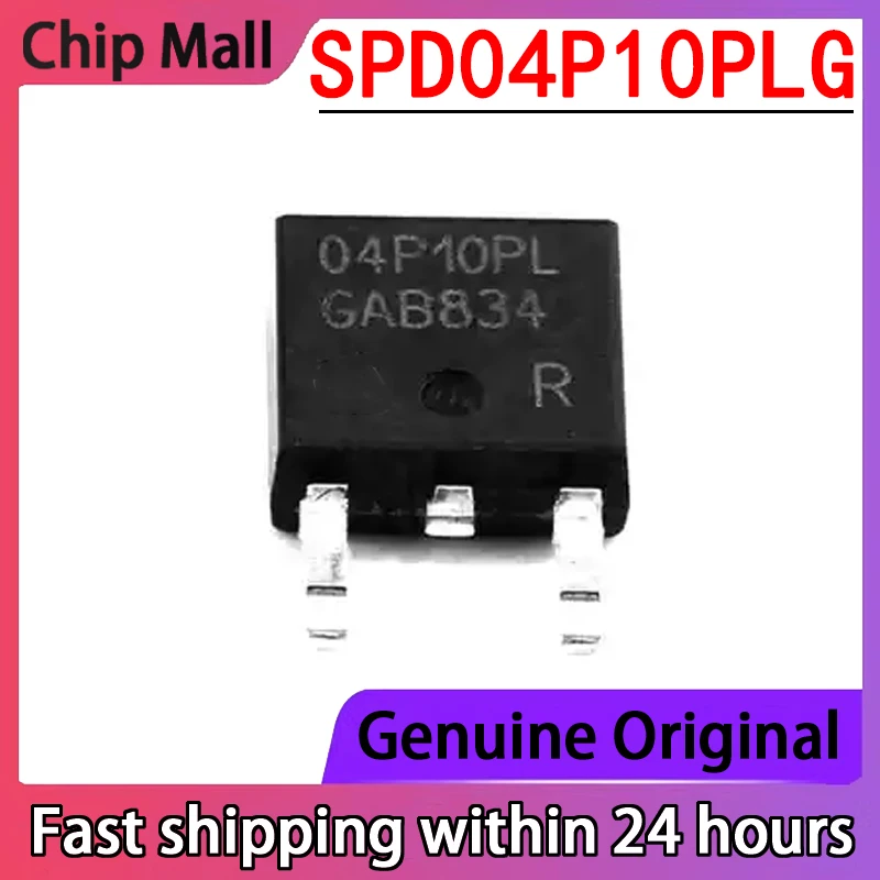 

5PCS New Original SPD04P10PLG Screen Printed 04P10PL Package TO-252 Field-effect Transistor (MOSFET)