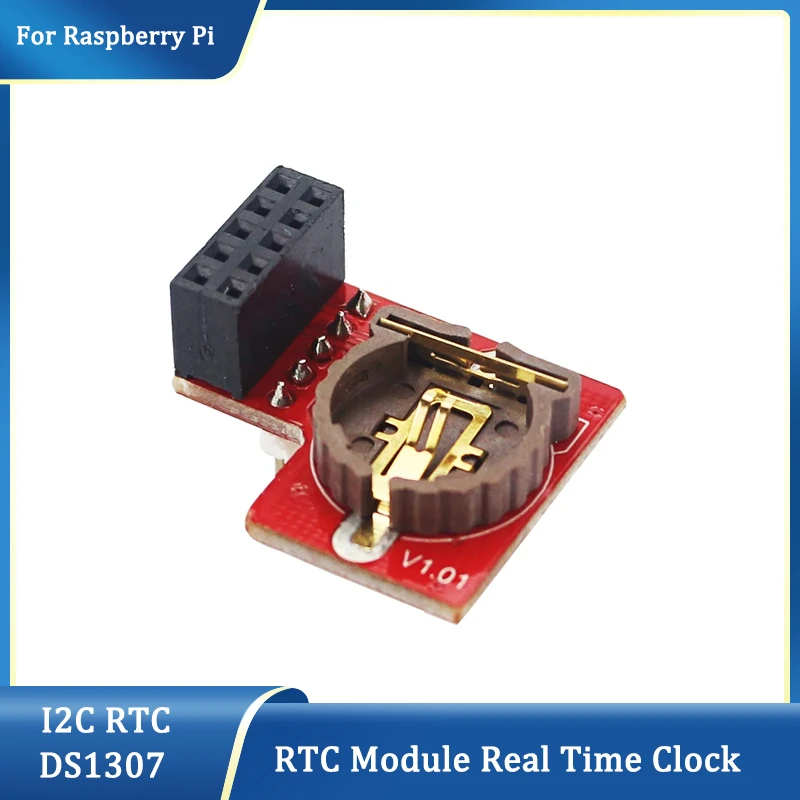 

Raspberry Pi Real Time Clock Module I2C RTC DS1307 High Precision RTC Module for Raspberry Pi 4B/3B+/3B