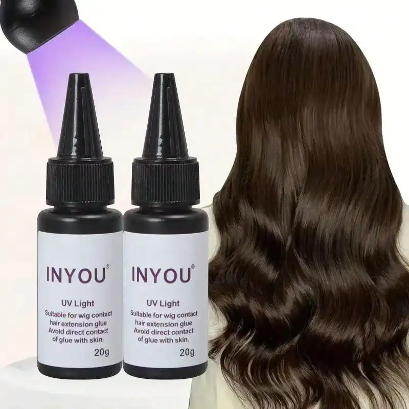 Hair Extension Glue UV Bonding Extension Tool 1pc wig glue,hair bonding glue,lace wig glue