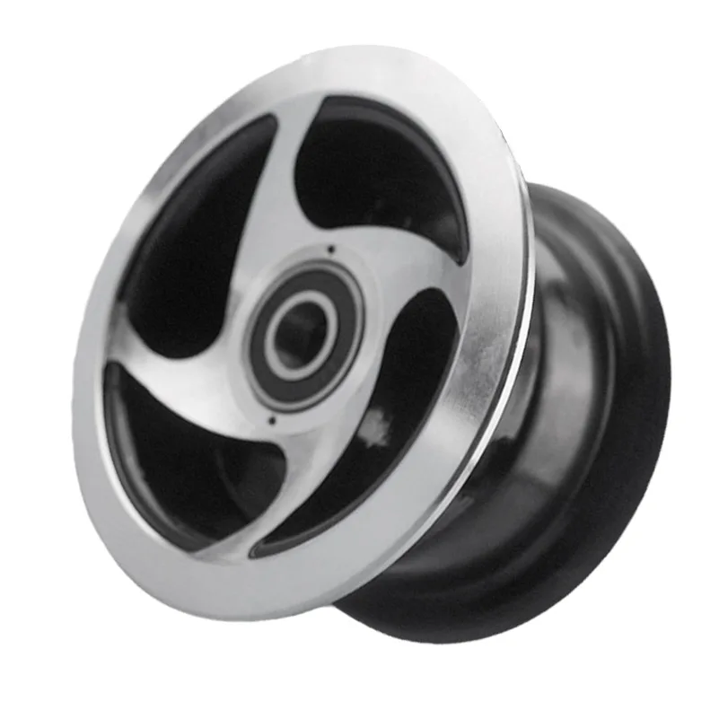 Electric Scooter 3.00-4 3.50-4 4.10-4 4.10/3.50-4 9x3.50-4'' wheel rim 4 inch alloy 6202 bearing hub fit MiNi Moto ATV Go Kart