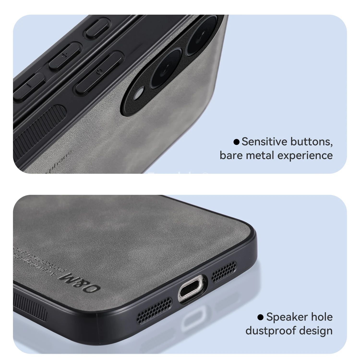 Shockproof Magnetic Phone Case - Skin Feeling Protective Back Cover