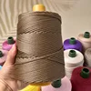 250g Summer Crochet Yarn Ice Rope 3mm Thread For Hand Knitting Bag Sun Hats Shoes Woven DIY Hook Cushion Silk Medium Thick 1