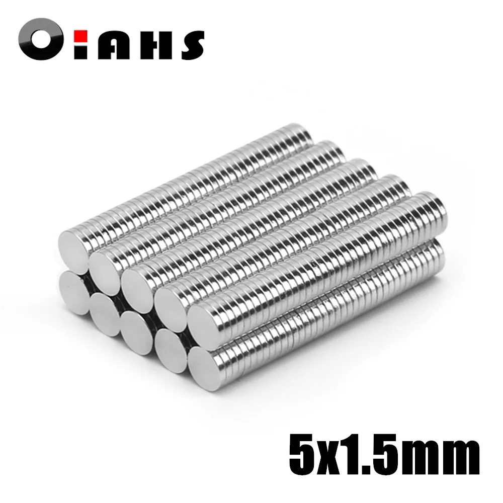 

20000pcs 5x1.5mm Super Powerful Strong Bulk Small Round NdFeB Neodymium Disc Magnets Dia 5mm x 1.5mm N35 Rare Earth NdFeB Magnet
