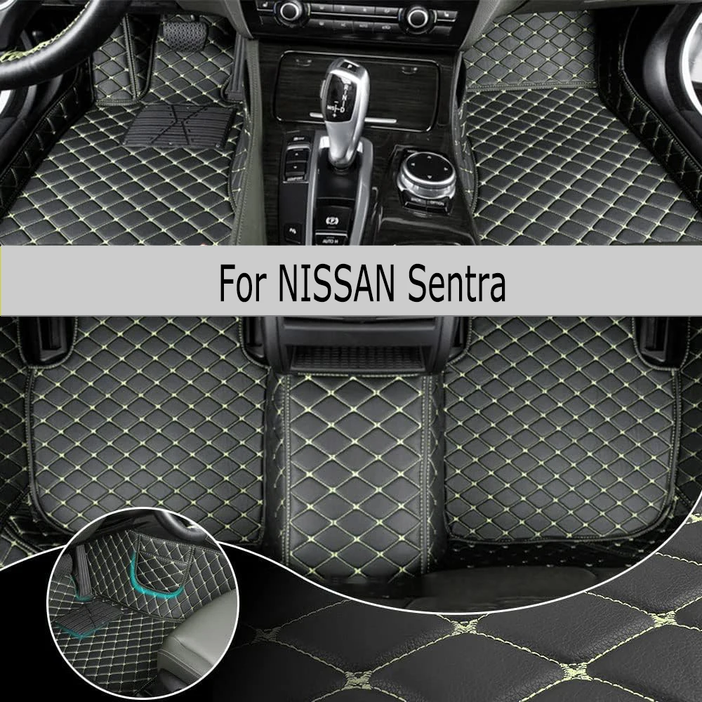 

Автомобильный напольный коврик для NISSAN Sentra 2006-2016 года, Модернизированная версия, аксессуары для ног, ковры