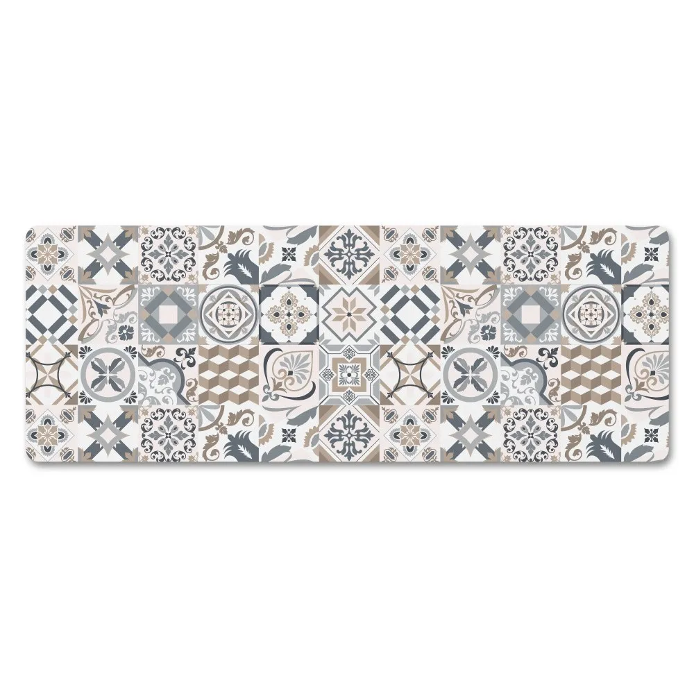 

Bohemian Kitchen Mats Carpet Water Absorbent Bath Mats Non-slip Foot Mat Nappa Skin Floor Mat Toilet Carpet Home Decor