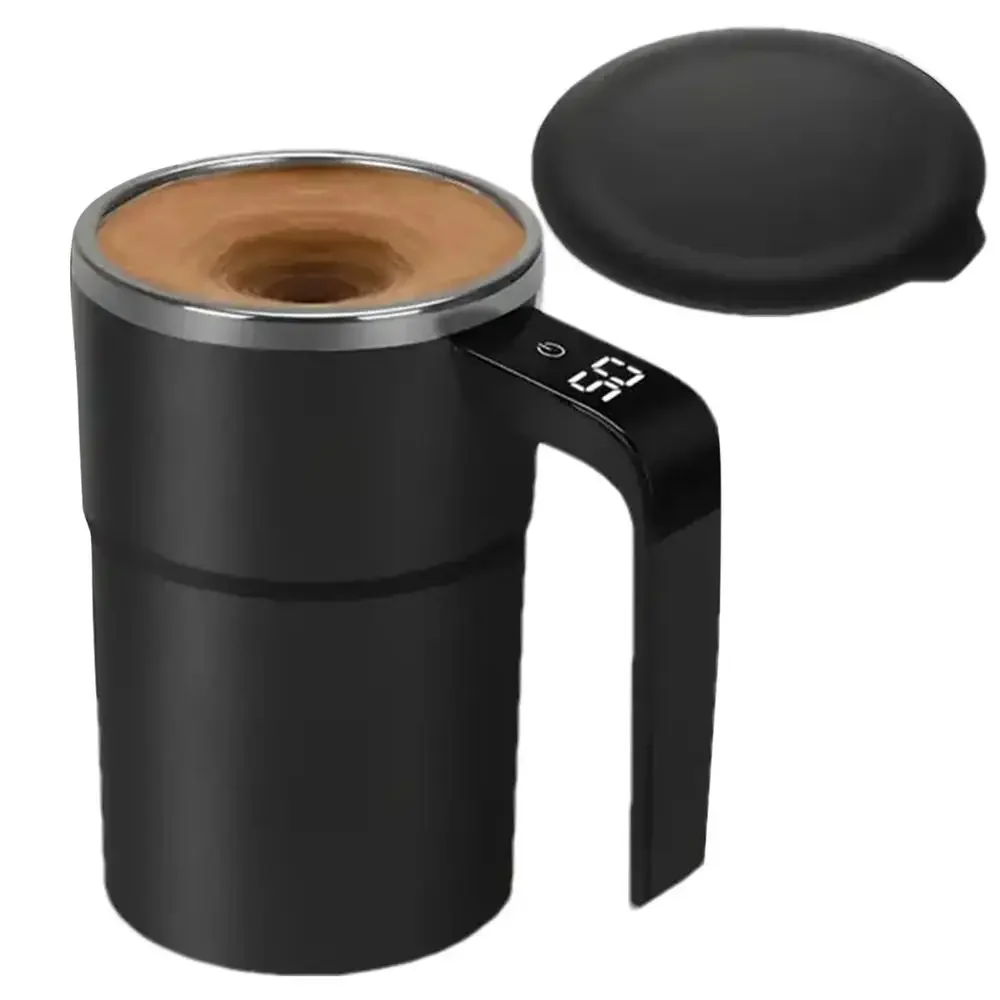 LCD Self Stirring Coffee Mug - كوب قهوة ذاتي التحر...