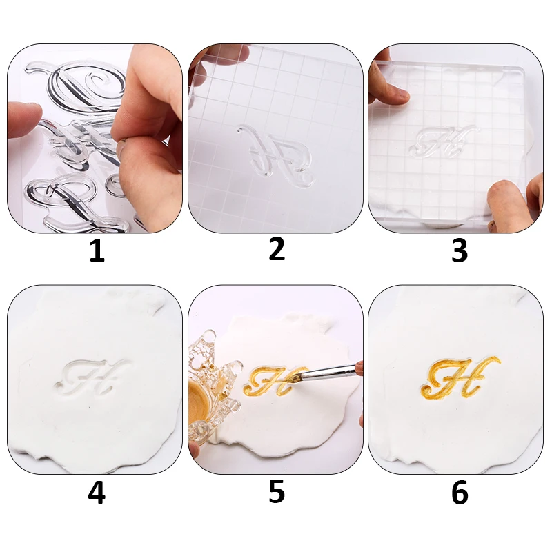 달콤한 케이크 장식 스탬프, 쿠키 편지 도구, 퐁당 엠보싱 DIY 알파벳 커터, 페이스트리 액세서리