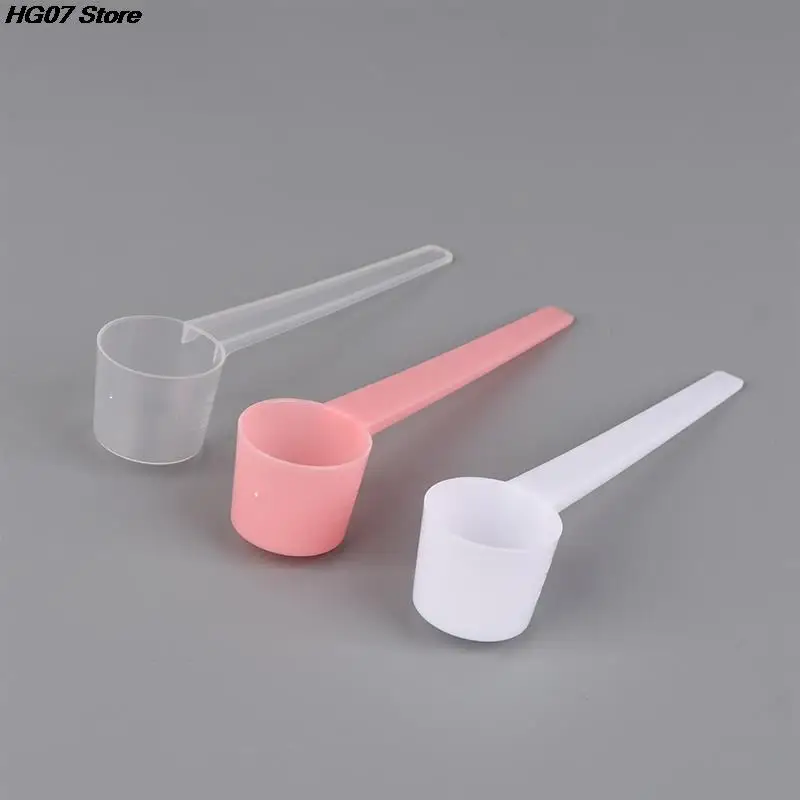 Kitchen Measuring Spoons Measuring Spoon Set 10Pcs 5g Reusable Food Grade Spoon Plastic Measuring Scoop PP Measure Spoon Milk Coffee Teaspoon Milk Powder Kitchen