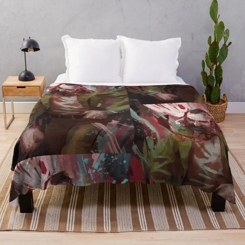 Disco Elysium Videogioco Poster - Disco Elysium Fanart Tshirt Coperta Da Tiro Letto Mobile Plaid Coperte Vintage