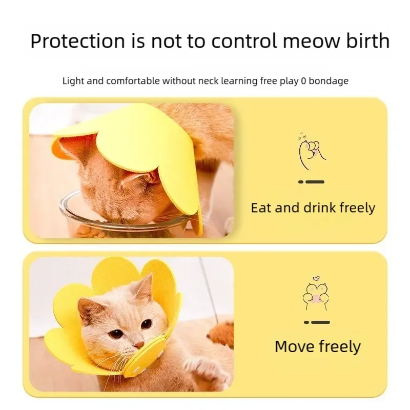 Pet Recovery Protective Collar for Post-Surgery and Wound Healing