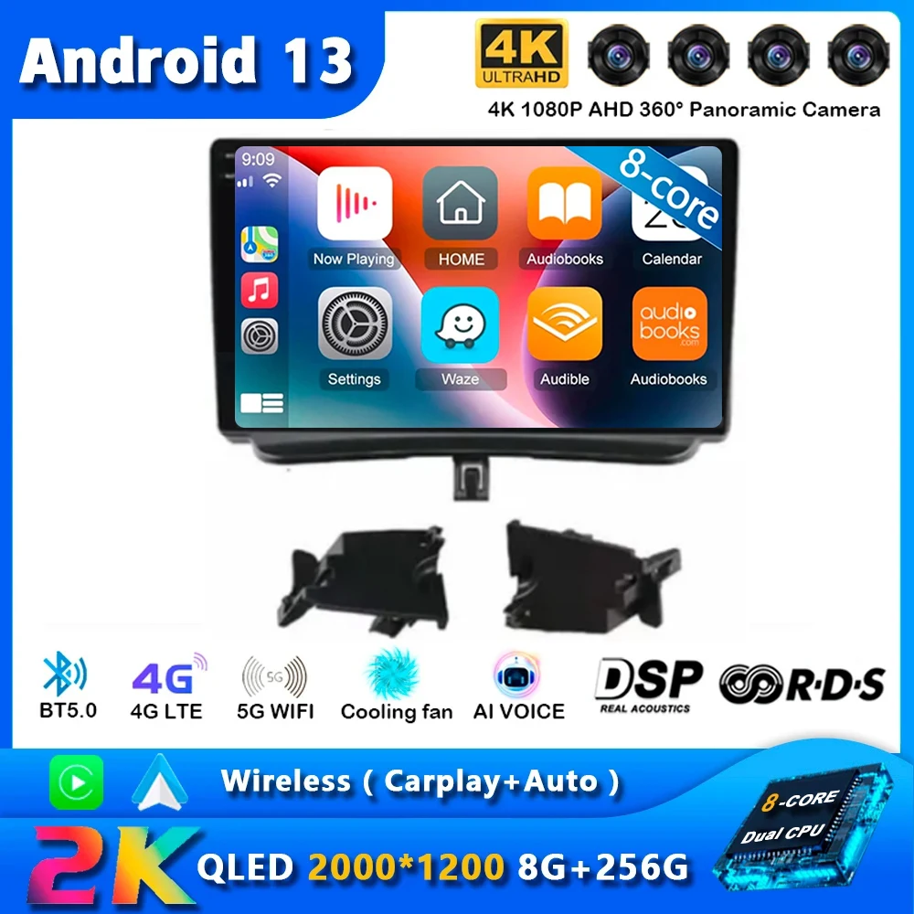 

Android 13 For FORD TOUMEO COURIER/TRANSIT COURIER 2014-2018 Car Radio Stereo Multimedia Video Player Navigation GPS Carplay