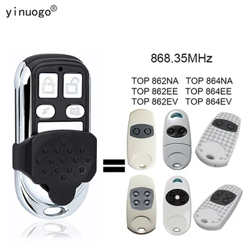 TOP 862EV 862EE 862NA 864EV 864EE 864NA 게이트 원격 제어 868MHz 고정 코드 대면 복제 차고 문 원격 제어