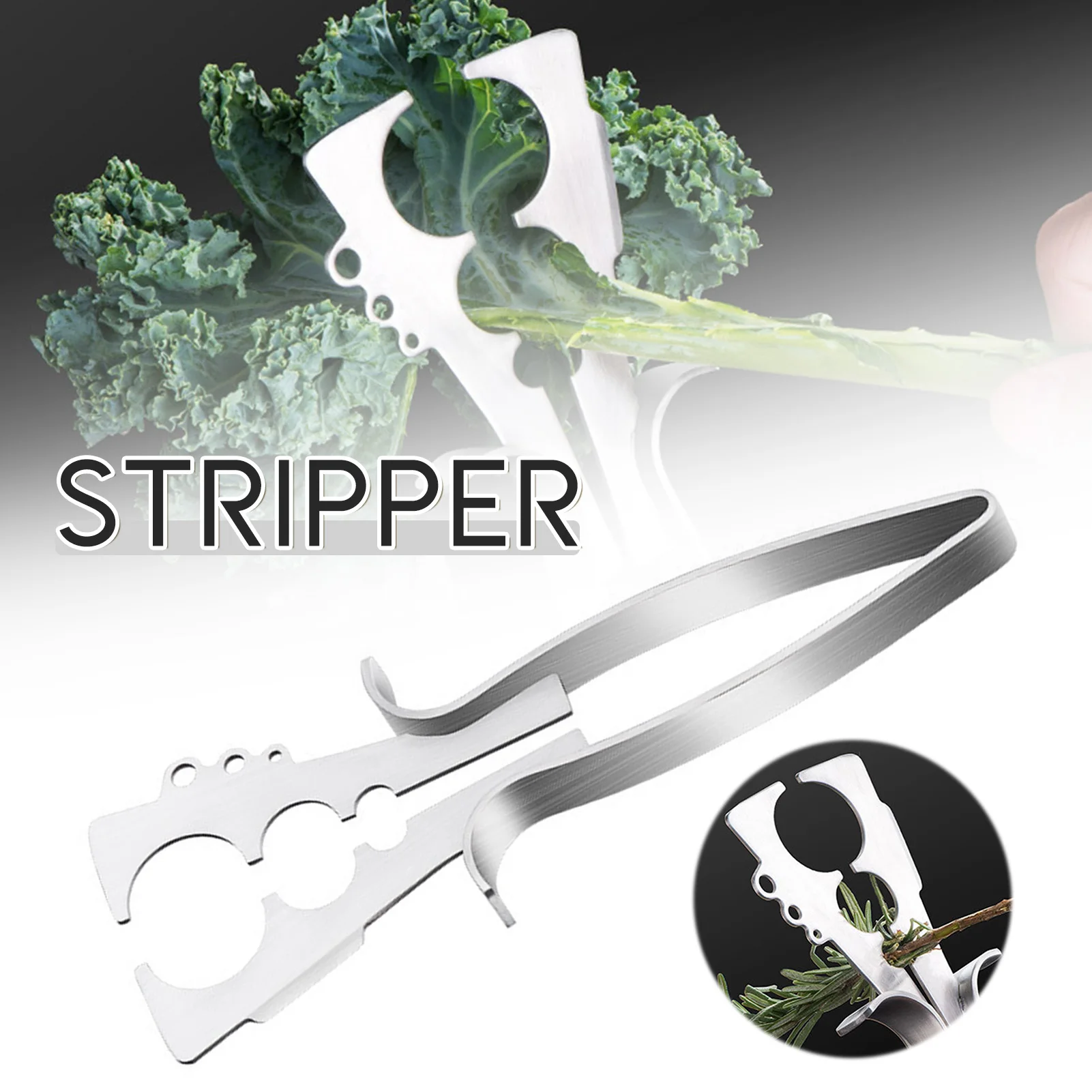 Multipurpose Herb Stripper Reusable Vanilla Cutter Kitchen Supplies