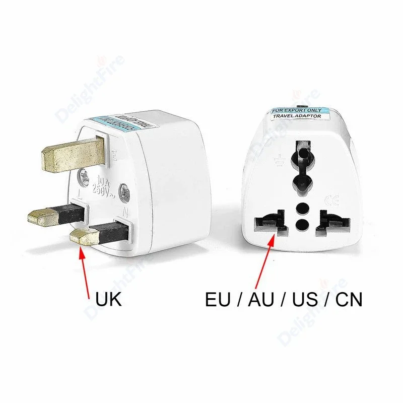 Universal Uk Plug Adapter Us Eu Au Travel Power Adapter Stopcontact Plug Power Outlet Converter Elektrische Adapters