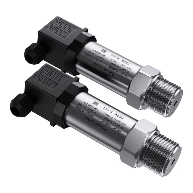 RS485 0-10V 0-5V 4-20mA ความดันเครื่องส่งสัญญาณ 0-400bar 0-600bar เซ็นเซอร์ความดัน Transducer NPT1/4 Air เครื่องส่งสัญญาณความดันน้ํา 1