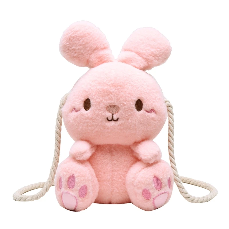 Bunny Crossbody Bag Plush Bunny Bag Bunny Shoulder Bag Bunny Plush Bag