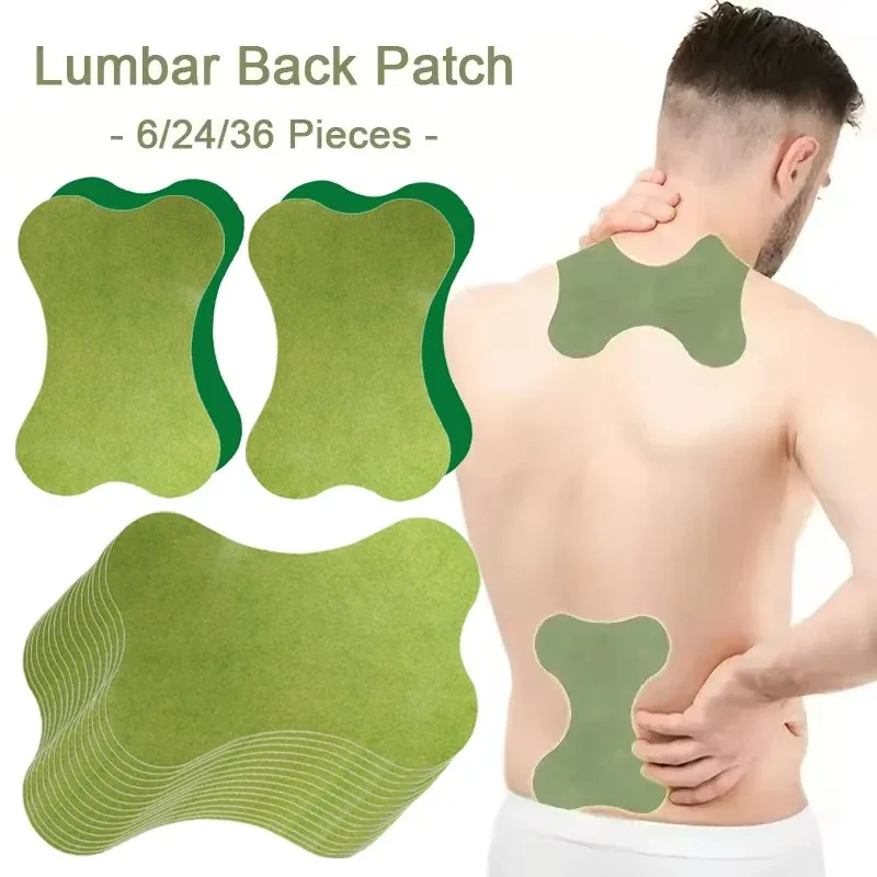 Back Patch Lumbar Vertebra Patch Running Yoga Self-heating Paste Suitable for all parts of the body 12/24/36/60 Pieces
