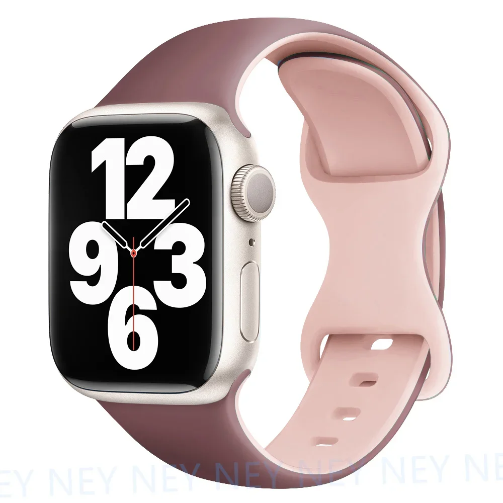 Premium Silicone Sport Band for Smartwatch - Versatile Wrist Bracelet
