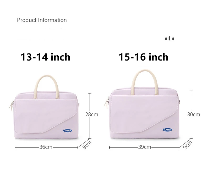 Laptop-Hülle Tasche Tasche für 13,3 14 15,6 Zoll MacBook Air Pro 16 PS Huawei Lenovo Dell Notebook Fall Schulter Handtasche Aktentaschen – Detail 1