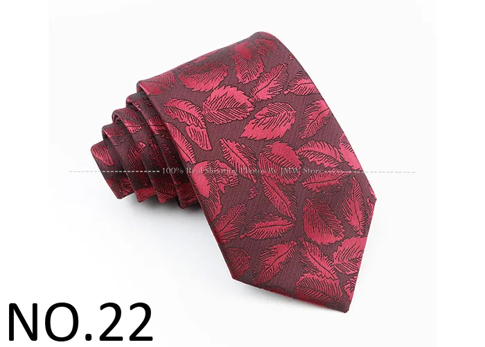 Neues Design Hochzeit Männer binden braun rot blau Blume Blatt Krawatten Männer Geschäft Drops hipping Bräutigam Kragen Zubehör Geschenk – Detail 21