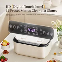 Cuiseur à riz électrique 800W, contrôle intelligent de la température, multicuiseur, Double Pot, minuterie 24H, maintien automatique au chaud, revêtement antiadhésif 5