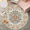 Vintage Bohemian Round Carpet Soft Decoration Bedroom Mat Ethnic Style Computer Chair Rug Washable Non-slip Coffee Tables  1
