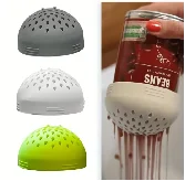 1Pc  Silicone Gel Filter Water Filter Multi-use Cover Filter Food Mesh Can Drainer Kitchen Gadgets
