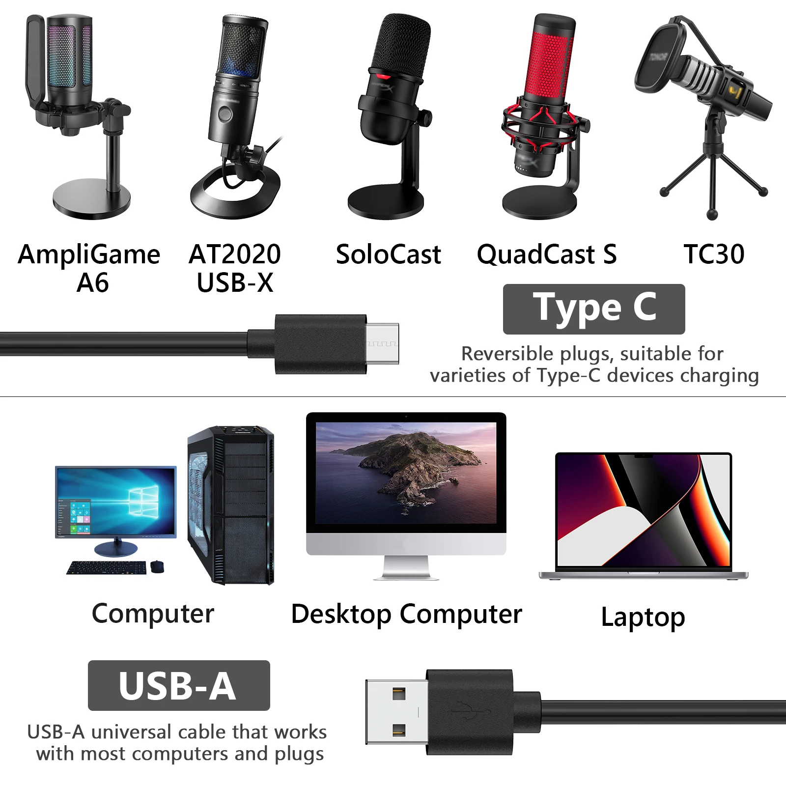 GEEKRIA for Creators Bras de Microphone Compatible avec Elgato