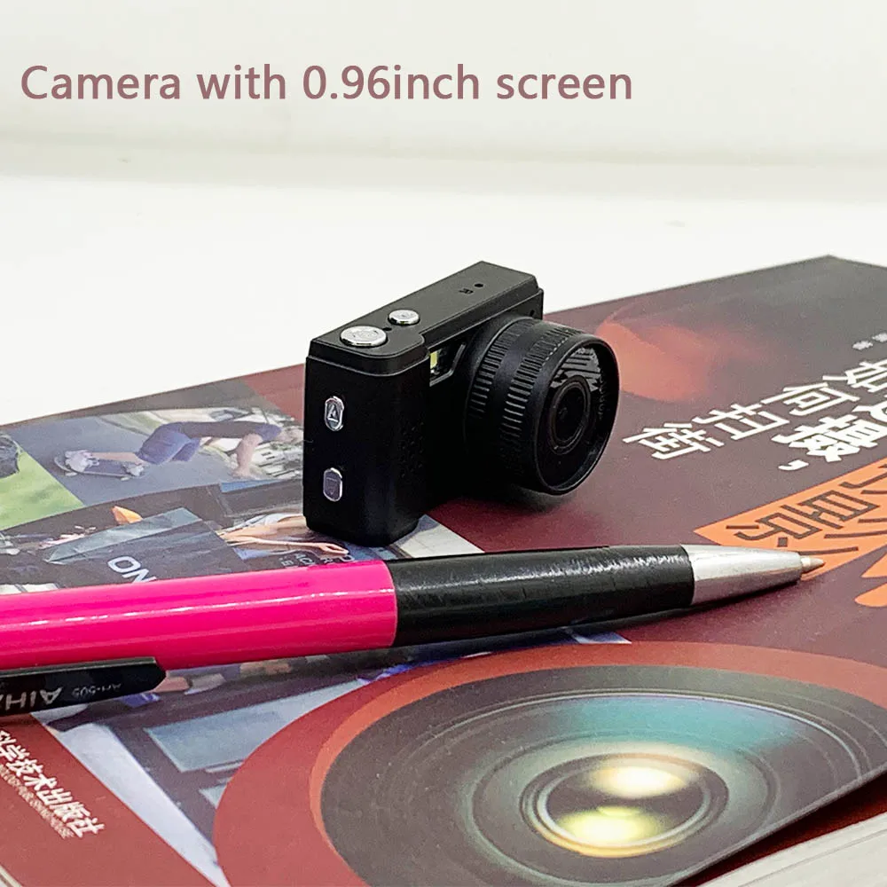 Mini Camera With Screen CMOS Indoor Home Outdoor 1080p Sports Portable Vintage V
