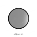 58 mm Filter