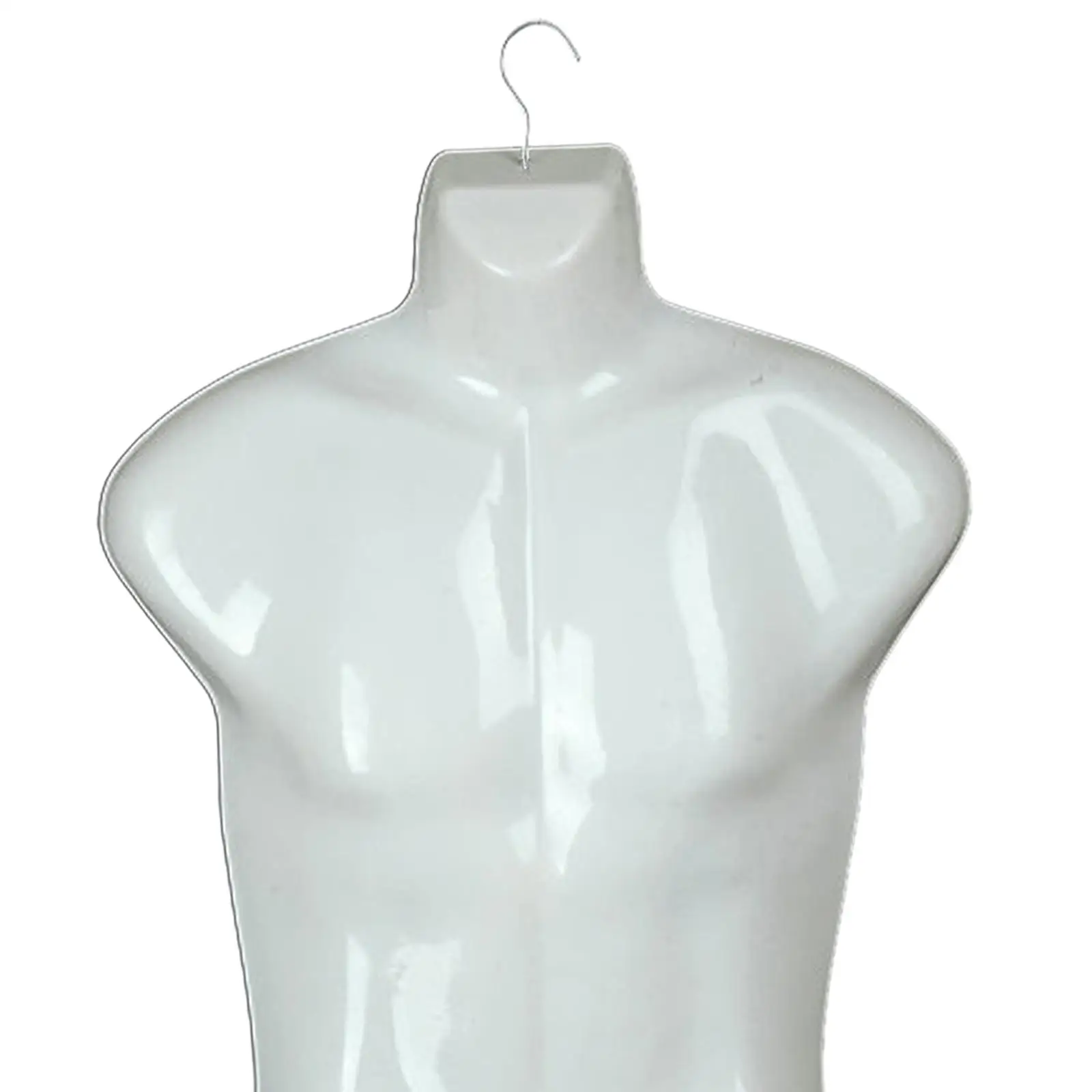 Male Mannequin Hanger Half Body Display Stand Professional Hanging Hook for Retail Store Market Window Garment Vendors Shop