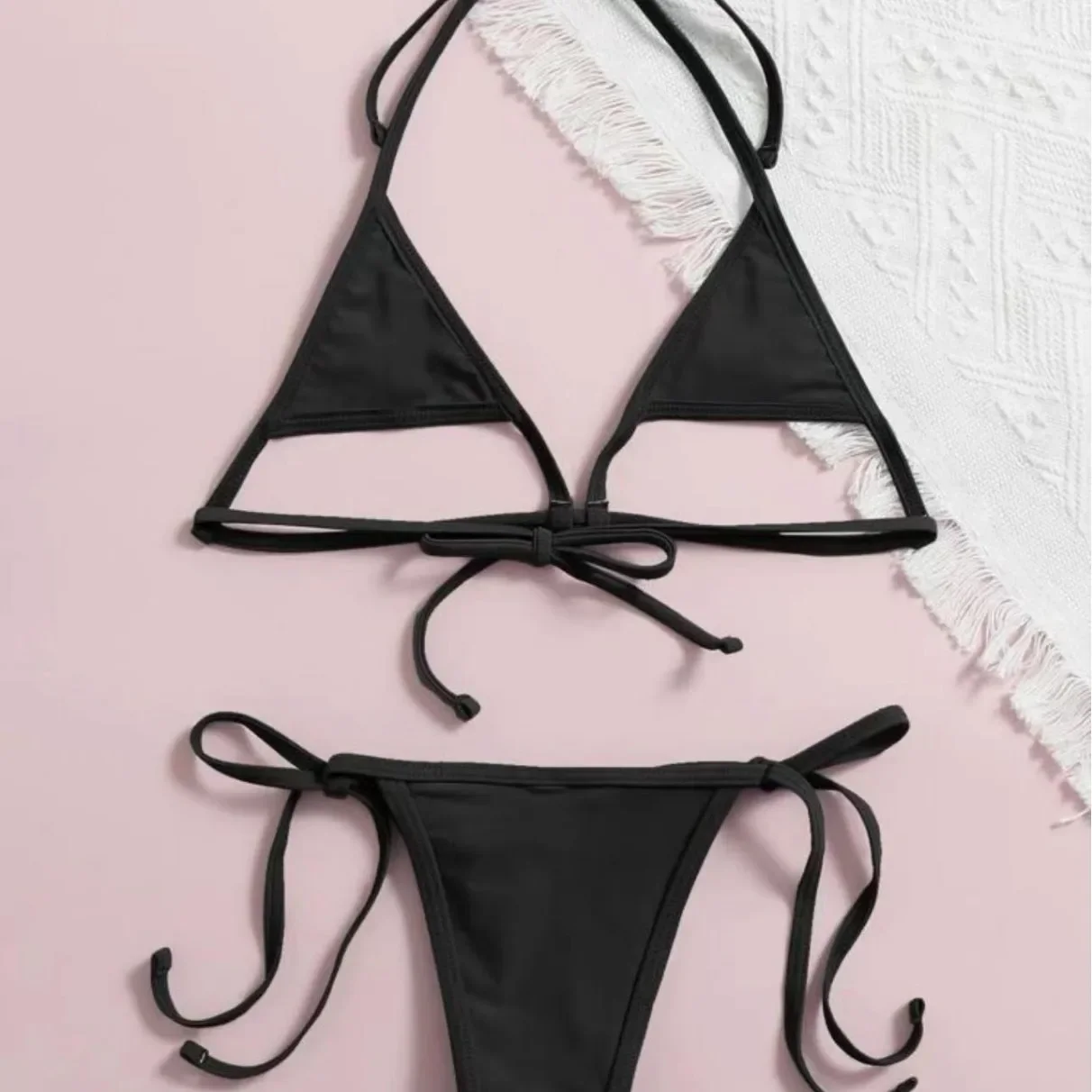 Sexy Bikini Two Piece Set Hot Sale Of The Season New Split Design Swimsuit Women's Fashionable Pool Party Beach Vacation Essenti - 3